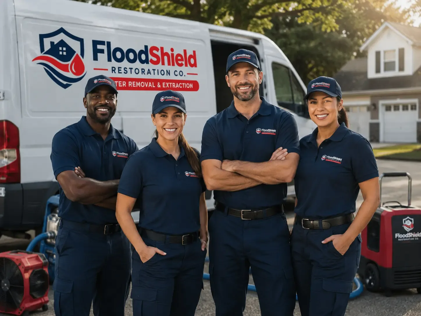 Flood Damage Restoration company in Chickasaw, OH