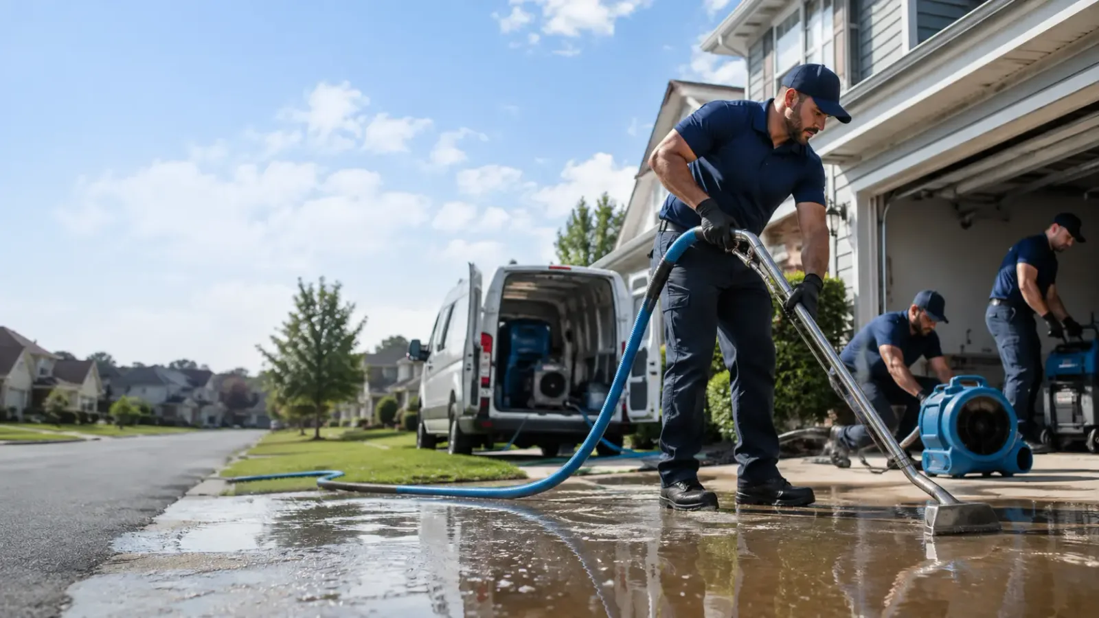 Flood Damage Restoration in Chickasaw, OH